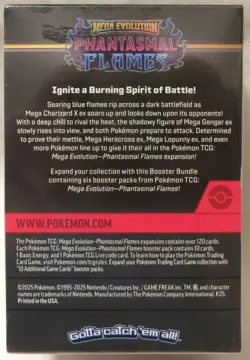 Pokemon Mega Evolution Phantasmal Flames **New & Sealed** Booster Bundle Box - Image 2