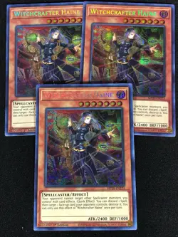 Yugioh Witchcrafter Haine MP20-EN223 1ST SECRET x3 (NM) - Image 1