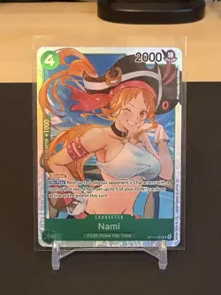 Nami OP14-031 (SR) The Azure Sea’s Seven One Piece TCG English Super Rare - Image 1