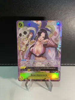 Boa Hancock OP14-112 [ The Azure Sea’s Seven ] Alternate Art Foil One Piece TCG - Image 1