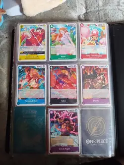 One Piece TCG McDonald's Promo Set English P-101 to P-107 - Image 1
