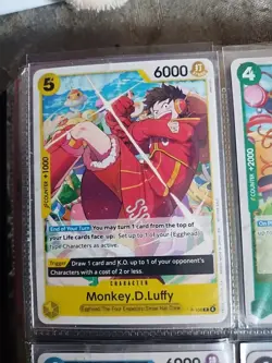 One Piece TCG McDonald's Promo Set English P-101 to P-107 - Image 2