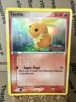 Pokemon TORCHIC Holo Card STAMPED EX POWER KEEPERS Set 67/108 - Image 1