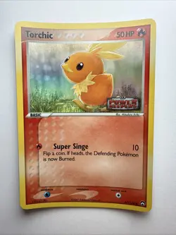 Pokemon Torchic 67/108 EX Power Keepers Reverse Holo Stamped Mint - Image 1