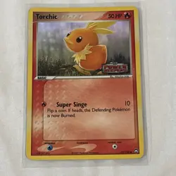 Pokemon Torchic Reverse Holo Stamped - EX Power Keepers 67/108 | 2007 | LP - Image 1