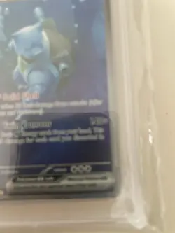 Pokemon TCG Scarlet and Violet 151 Blastoise EX Sir 200/165 PSA 9 - Image 5