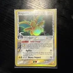 Pokemon TCG Dragonite Delta Species 3/113 Reverse Holo - NM - Image 1