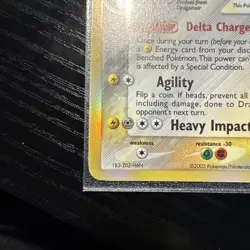 Pokemon TCG Dragonite Delta Species 3/113 Reverse Holo - NM - Image 3