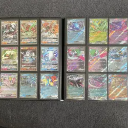 POKEMON CARD BINDER COLLECTION LOT GX, Ex, V + 151 + More!! Folder Japanese Lot - Image 1