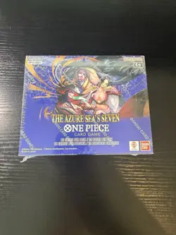 One Piece Card Game: Booster Box - The Azure Sea's Seven OP-14 New & Sealed - Image 1