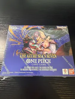 One Piece Card Game: Booster Box - The Azure Sea's Seven OP-14 New & Sealed - Image 4