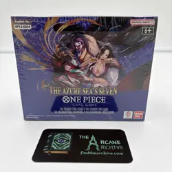 One Piece Card Game The Azure Sea's Seven Booster Box OP14 English SEALED! - Image 1
