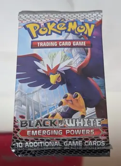 Pokemon TCG Black and White Emerging Powers Booster Pack Sealed - Image 1