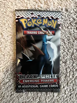Pokemon TCG: Black and White Emerging Powers Booster Pack New Sealed - Image 1