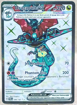Dragapult Ex 200/167 Ultra Rare SV06: Twilight Masquerade Pokemon TCG NM - Image 1