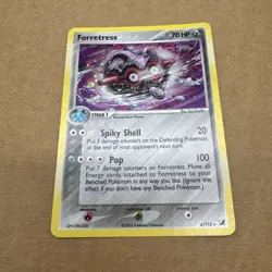 Forretress - 6/115 - Pokemon Ex Unseen Forces Reverse Holo Card Lp - Image 4