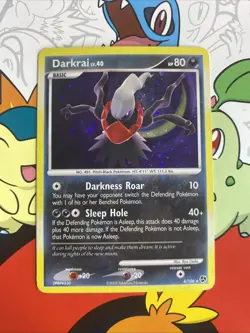 Darkrai 4/106 DP Great Encounters Reverse Holo Rare Pokemon TCG Card - LP/MP - Image 1