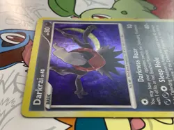 Darkrai 4/106 DP Great Encounters Reverse Holo Rare Pokemon TCG Card - LP/MP - Image 3