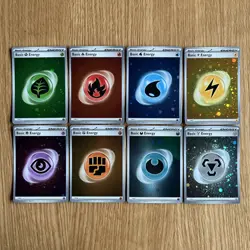 Cosmos Holo SVE Basic Energy Scarlet & Violet Complete Set Pokemon Cards - NM - Image 1