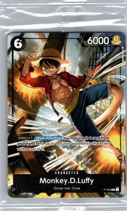 Monkey.D.Luffy (Pirates Party Vol. 3) P-035 - One Piece Card - Sealed - Image 1