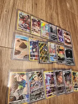 Pokemon 18 IR's illustration rare cards LOT -english -NO DUPES - Image 2
