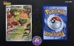 [NM] Appletun 211/191 - Surging Sparks - Illustration Rare Pokemon Card - Image 1