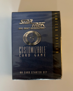 Star Trek Next Gen CCG Rare Limited Edition 60 Card Starter Set (NEW SEALED) - Image 1