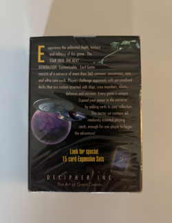 Star Trek Next Gen CCG Rare Limited Edition 60 Card Starter Set (NEW SEALED) - Image 2