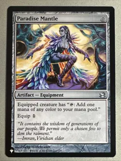 MTG / Paradise Mantle / LIST / #211 / Regular / Uncommon / NM - Image 1