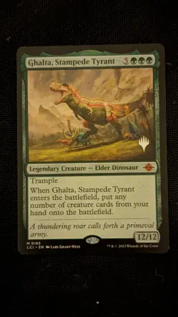 Ghalta, Stampede Tyrant - LCI - 185 - NM - MTG - Image 1