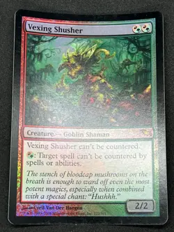 Magic the Gathering MTG Vexing Shusher Shadowmoor Rare Foil - Image 1