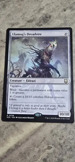 Ulamog's Dreadsire Commander: Modern Horizons 3 Regular Creature Rare MTG NM - Image 1