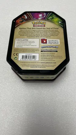 2017 Pokemon Battle Orgins Tin Darkrai EX Empty Tin - Image 2