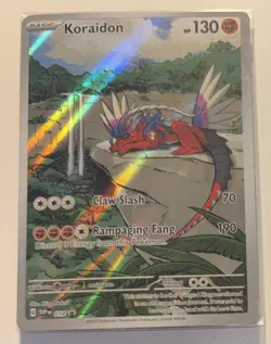 Pokemon Koraidon SVP 014 Scarlet & Violet ETB Holo Black Star Promo Sealed - Image 1