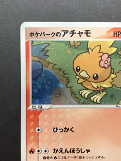 Torchic 002/009 Holo Premium Forest File PokePark's Promo Pokemon Japanese EXC - Image 3