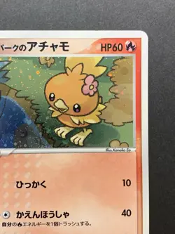 Torchic 002/009 Holo Premium Forest File PokePark's Promo Pokemon Japanese EXC - Image 4