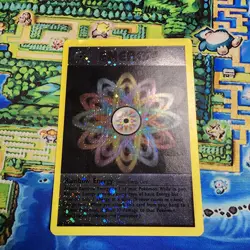 Pokemon Rainbow Energy Cosmos Holo WotC League Promo LP - Image 1