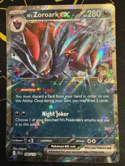 N's Zoroark ex Holo #098/159 SV09: Journey Together - Pokemon TCG - NM - Image 1