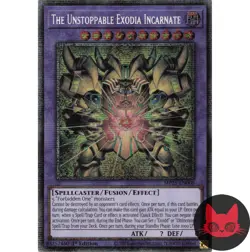 Yugioh The Unstoppable Exodia Incarnate MP25-EN008 Starlight Rare 1st Ed NM - Image 1