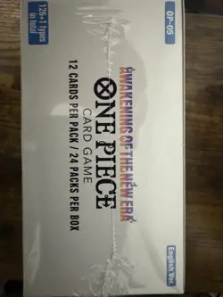 One Piece TCG (OP-05) Awakening of the New Era Booster Box - SEALED - English - Image 2