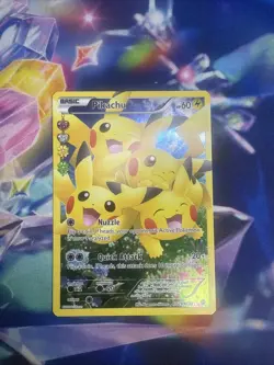 Pikachu RC29/RC32 - Radiant Collection Full Art Holo Rare Pokemon TCG Card - NM - Image 1