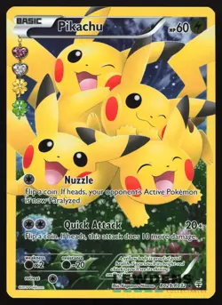 Pikachu - RC29/RC32 - Full Art Radiant Collection - Generations Pokemon Card - 1 - Image 1