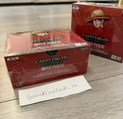 OP-13 Carrying On His Will Booster Box - One Piece TCG - Factory Sealed English - Image 1