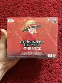 OP-13 Carrying On His Will Booster Box - One Piece TCG - Factory Sealed English - Image 1