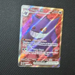 2024 Pokemon SV Temporal Forces Gengar ex #193/162 - Image 2