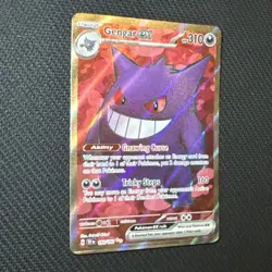 2024 Pokemon SV Temporal Forces Gengar ex #193/162 - Image 3