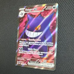 2024 Pokemon SV Temporal Forces Gengar ex #193/162 - Image 5