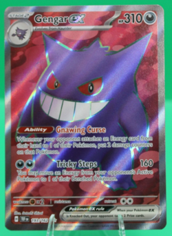 2024 Pokemon SV Temporal Forces - TEF EN Gengar ex #193/162 - Image 1