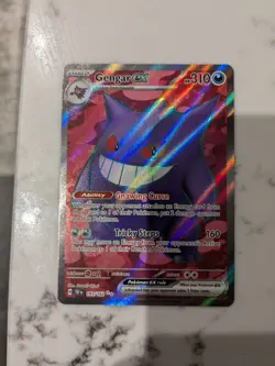 2024 Pokemon SV Temporal Forces EN Gengar ex 193/162 Excellent Condition - Image 1