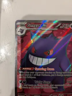 2024 Pokemon SV Temporal Forces EN Gengar ex 193/162 Excellent Condition - Image 2